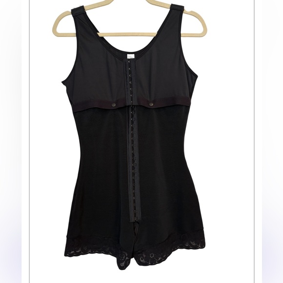 NWOT Black Full Body Sleeveless Faja Waist Trainer Women's Size XL - Picture 1 of 10
